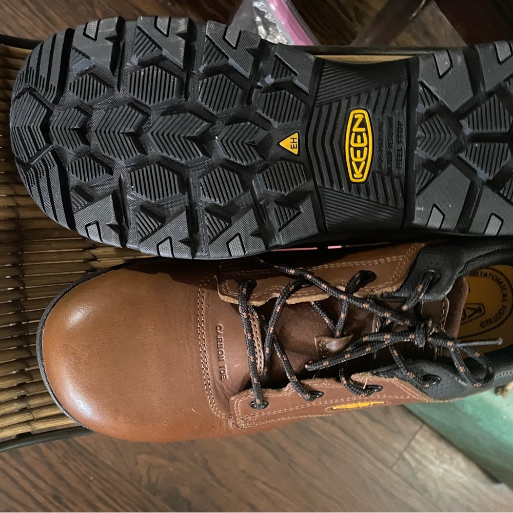 Keen Brown and Black Boots for Rugged Adventures